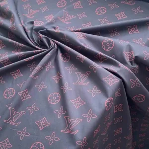 LC06 Black Cotton fabric