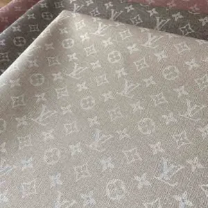 LL14 Ivory Vinyl Fabric by the yard for bags, shoes, upholstery and crafting