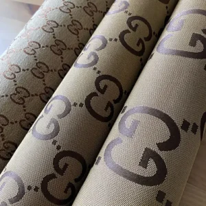 GJ10 Big Patterned Fabric Brown
