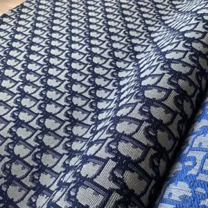 DJ07 Jacquard Fabric NAVY