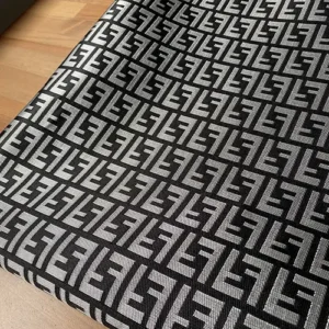 FJ06 Gray Jacquard Fabric