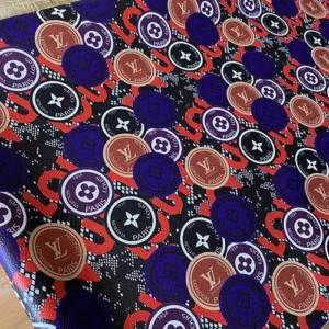 LL29 material with circle logos including city names