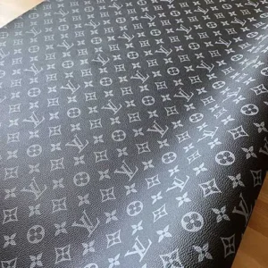 LL41 Leather Black by the yard