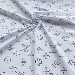 LC03 White Cotton Fabric